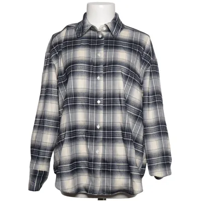 Flanellskjorta (Blå, Vit) från Soaked Återvunnen polyester, Viskos