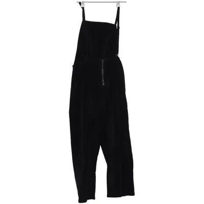 Dungarees (Black) from Boohoo Petite Cotton, Elastane
