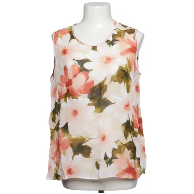 Top (Hvid, Grøn, Orange) fra Hämmerle Viscose