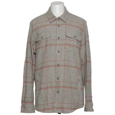 Overshirt (Gray, Orange) from New Zealand Auckland Cotton