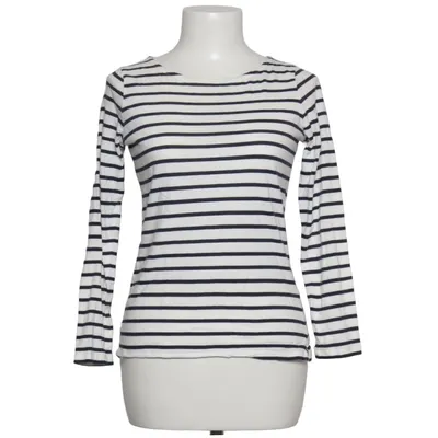 Long sleeve T-shirt (White, Blue) from Boden Cotton