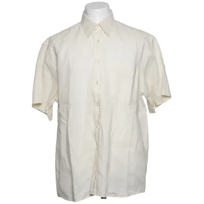 Short sleeve shirt (Beige) from Marc Montino Linen