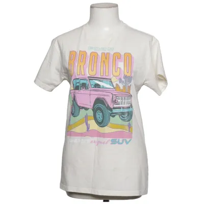 T-shirt (Vit) från Ford Bomull, Polyester