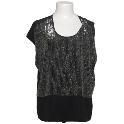 Top (Black, Silver) from Eileen Fisher Silk