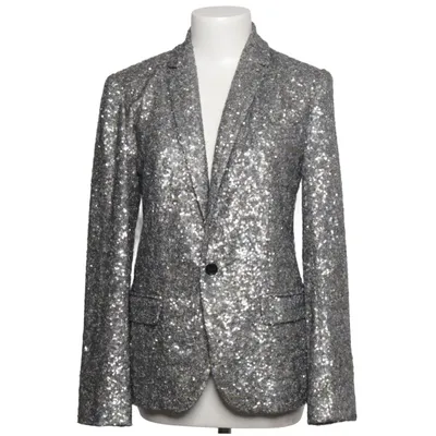 Blazer (Silver) from Zadig & Voltaire Deluxe Cotton, Nylon, Silk