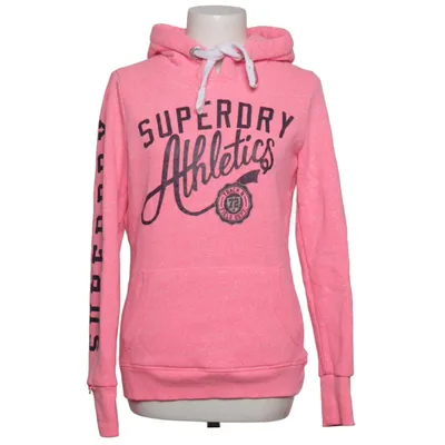 Hoodie (Pink) from Superdry Track & Field Cotton, Polyester