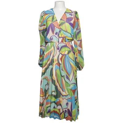 Wikkeljurk (Emp Şifon B.B) van Fervente Elastaan, Polyester, Viscose