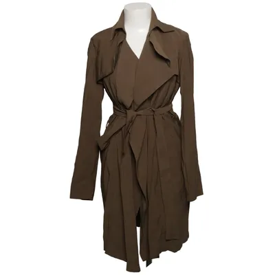 Trenchcoat (Brun) från Anna & Ella Polyester, Viskos