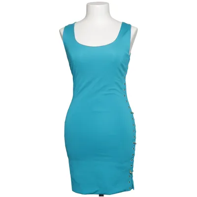 Dress (Blue) from Versus Versace Elastane, Polyamide, Viscose