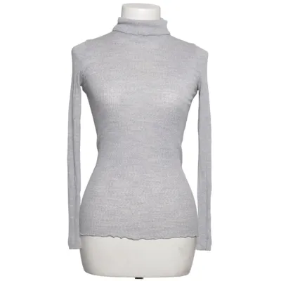 Rollkragenpullover (Grau) von Lisanza Seide, Wolle