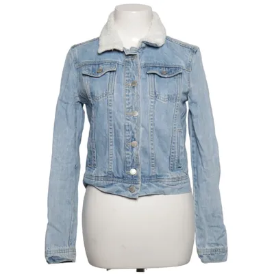 Gevoerde spijkerjas (Blauw, Wit) van Luck & Trouble