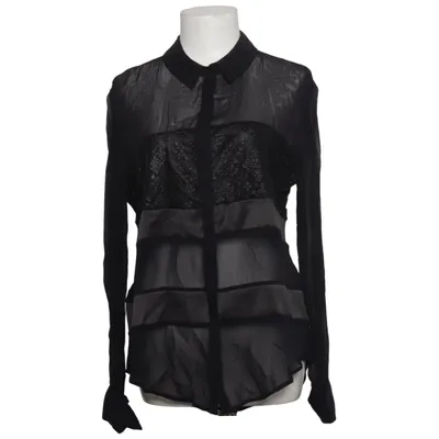 Blouse (Black) from Tonycohen Polyamide, Polyester, Viscose