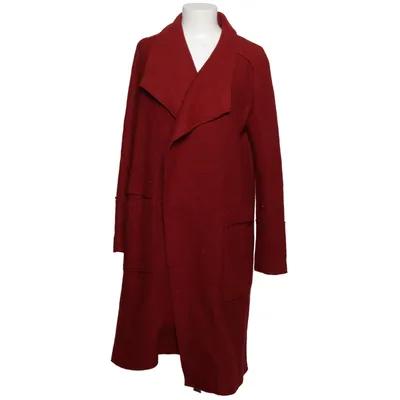 Mantel (Rot) von Zara Trafaluc Outerwear Collection Viskose, Wolle