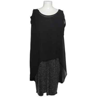 Dress (Black, Silver) from Live Unlimited Elastane, Metallic fiber, Nylon, Polyester