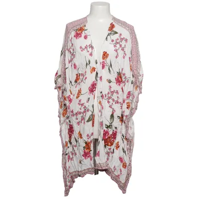Kimono (Wit, Roze, Oranje) van Japna Viscose