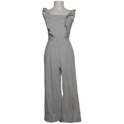 Jumpsuit (White, Gray) from Missguided Cotton