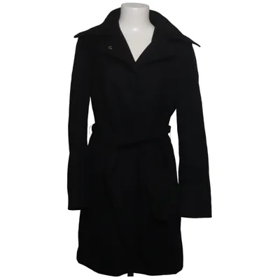 Coat (Black) from United Colors of Benetton Acetate, Polyamide, Viscose, Wool