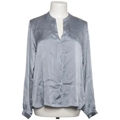 Blouse (Gray) from Esisto Elastane, Silk