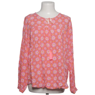 Blouse (Pink, Orange, White) from Zwillingsherz Viscose