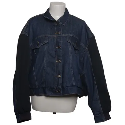 Jeansjacke (Blau, Schwarz) von Zara Baumwolle