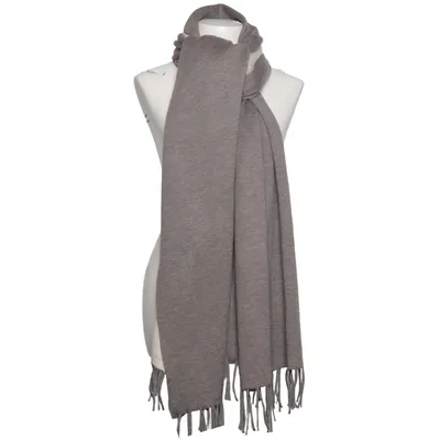 Scarf (Gray, Beige) from Malvin Acrylic, Polyamide, Polyester, Wool