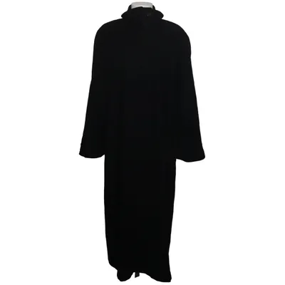 Coat (Black) from Goldix Polyamide, Viscose, Wool
