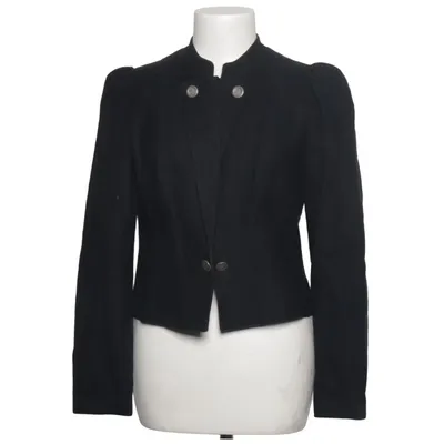 Blazer (Zwart) van Hagro Katoen, Linnen, Viscose