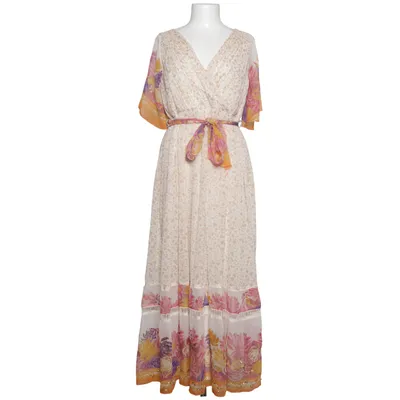 Långklänning (Beige, Flerfärgad) från Niza Polyester