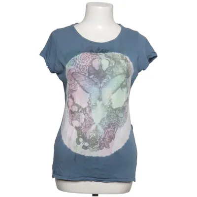 T-shirt (Blauw, Meerkleurig) van Rude Riders Katoen