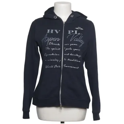 Hoodie (Blue) from HV Polo Cotton, Polyester