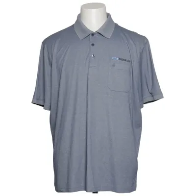 Polotrøje (Blå) fra Ragman Bomuld, Polyester