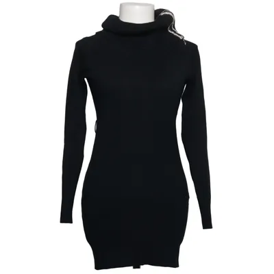 Turtleneck dress (Black) from DWTK Fashion Paris Modal, Wool