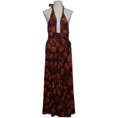 Robe dos-nu (Rouge, Noir) de Isabel de Pedro Élasthane, Polyamide, Polyester