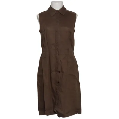 Shirt dress (Brown) from Biaggini Linen