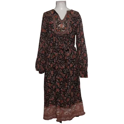 Dress (Black, Orange, Multicolored) from Masscob Viscose, Wool