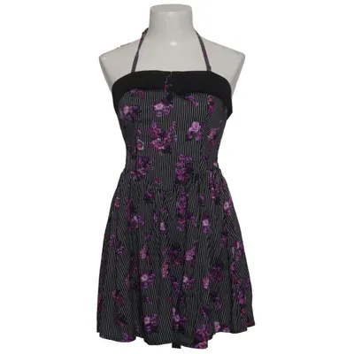 Kleid (Schwarz, Lila, Mehrfarbig) von Hell Bunny Baumwolle, Elasthan