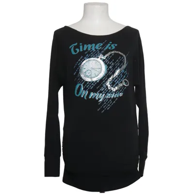 Långärmad t-shirt (Svart) från Finery
