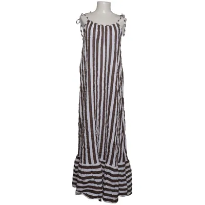 Robe longue (Marron, Blanc) de Estee Brown Coton