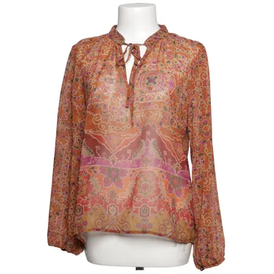 Blouse (Brown, Multicolored) from La Fée Maraboutée
