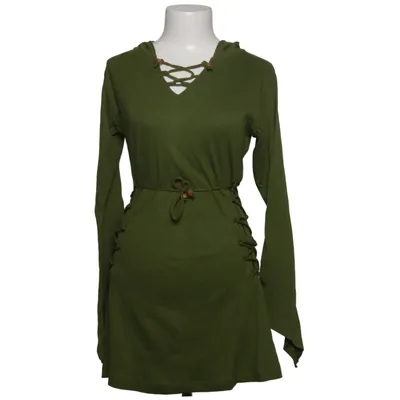 Robe à capuche (Vert) de Vishes Coton
