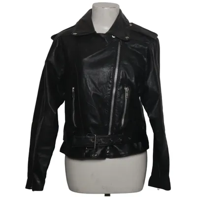 Bikerjack (Zwart) Leer