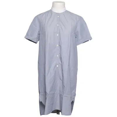 Blusenkleid (Blau, Weiß) von Aglini Baumwolle