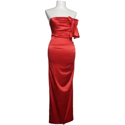 Evening gown (Red) from Adele Fado Elastane, Polyester