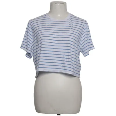 T-shirt (Bleu, Blanc) de Abercrombie & Fitch Coton