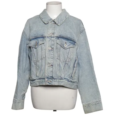 Denim jacket (Onjagger Life Pleat Dnm Jacket) from ONLY Blue Denim Cotton, Elastane