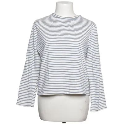 Långärmad t-shirt (Blå, Vit) från Daphnea Bomull