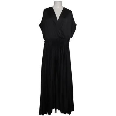 Slå-om-kjole (Sort) fra New Look Curves Polyester
