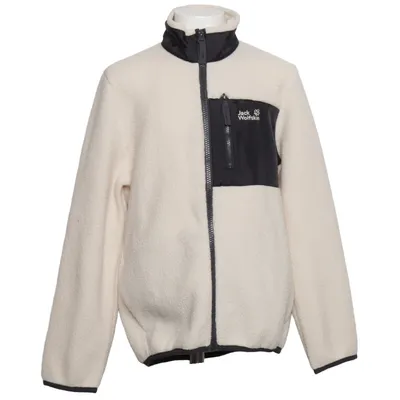Fleecejakke (Beige, Sort) fra Jack Wolfskin Genanvendt polyester