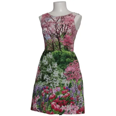 Dress (Pink, Green, Multicolored) from Retrolicious