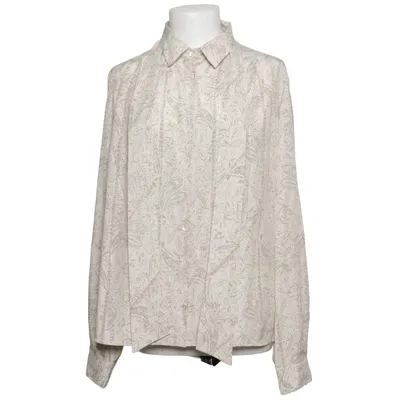Knytblus (Beige) från Sommermann